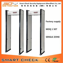 Single Zone Walk Through Metal Detector Body Security Detector